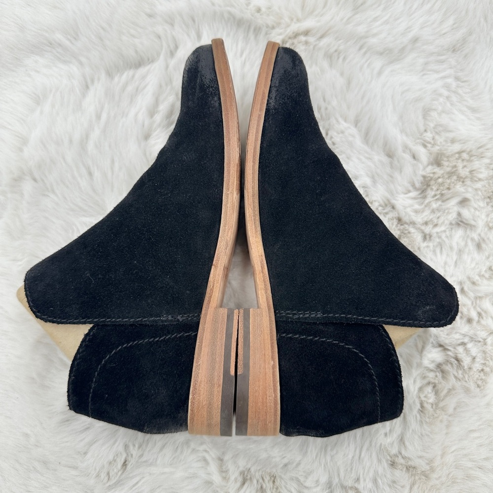 Frye Leather Elyssa‎ Bootie in Black Suede 5.5 - Picture 8 of 11